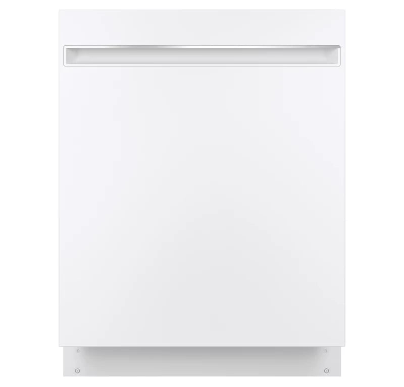 GE ADA Compliant Stainless Steel Interior Dishwasher with Sanitize Cycle - White (GDT225SGLWW)