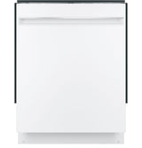 GE  ADA Compliant Stainless Steel Interior Dishwasher with Sanitize Cycle - White (GDT225SGLWW)