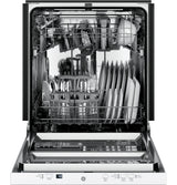 GE  ADA Compliant Stainless Steel Interior Dishwasher with Sanitize Cycle - White (GDT225SGLWW)