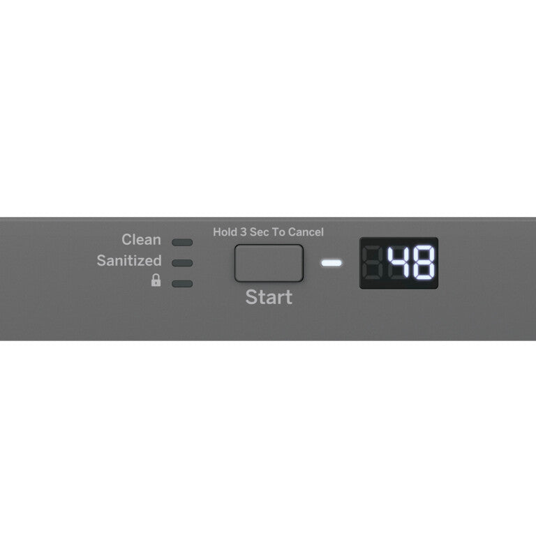 GE ADA Compliant Interior Dishwasher with Sanitize Cycle - Stainless Steel (GDT225SSLSS)