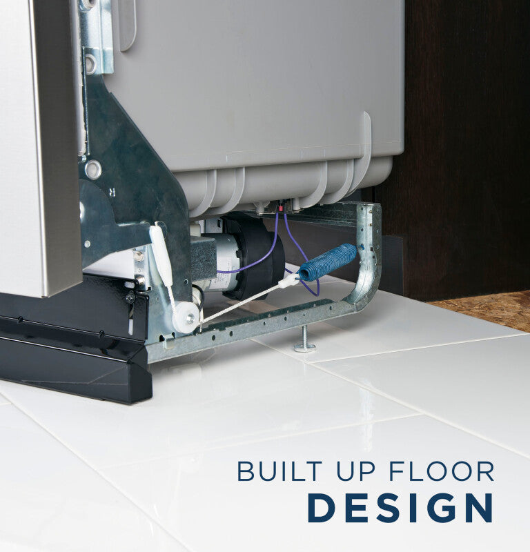 GE ADA Compliant Interior Dishwasher with Sanitize Cycle - Stainless Steel (GDT225SSLSS)