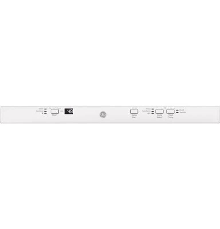 GE ADA Compliant Stainless Steel Interior Dishwasher with Sanitize Cycle - White (GDT226SGLWW)