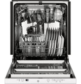 GE ADA Compliant Stainless Steel Interior Dishwasher with Sanitize Cycle - White (GDT226SGLWW)
