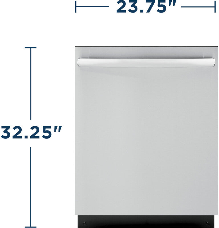 GE ADA Compliant Interior Dishwasher with Sanitize Cycle - Stainless Steel (GDT226SSLSS)