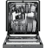 GE  ADA Compliant Stainless Steel Interior Dishwasher with Sanitize Cycle - Stainless Steel (GDT226SSLSS)