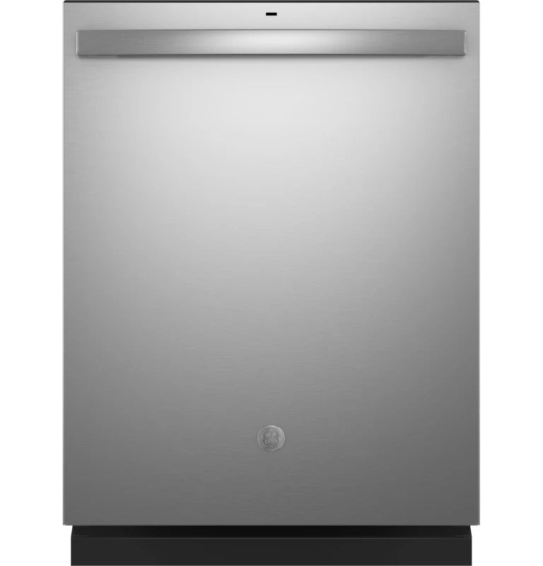 GE Top Control with Plastic Interior Dishwasher with Sanitize Cycle & Dry Boost - Silver (GDT535PSRSS)