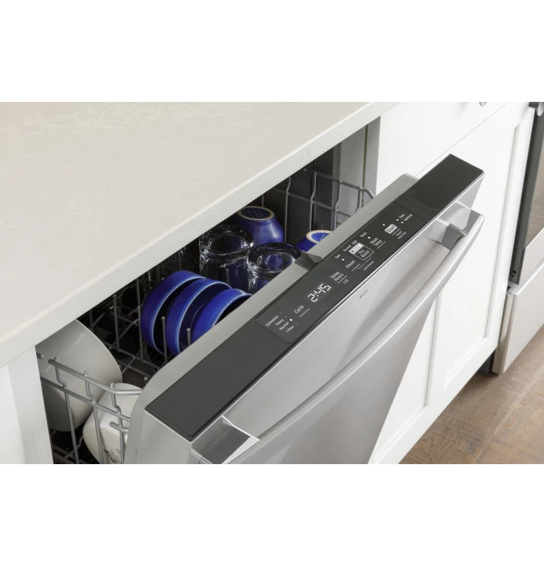 GE ENERGY STAR Top Control with Plastic Interior Dishwasher with Sanitize Cycle & Dry Boost - Black (GDT550PGRBB)