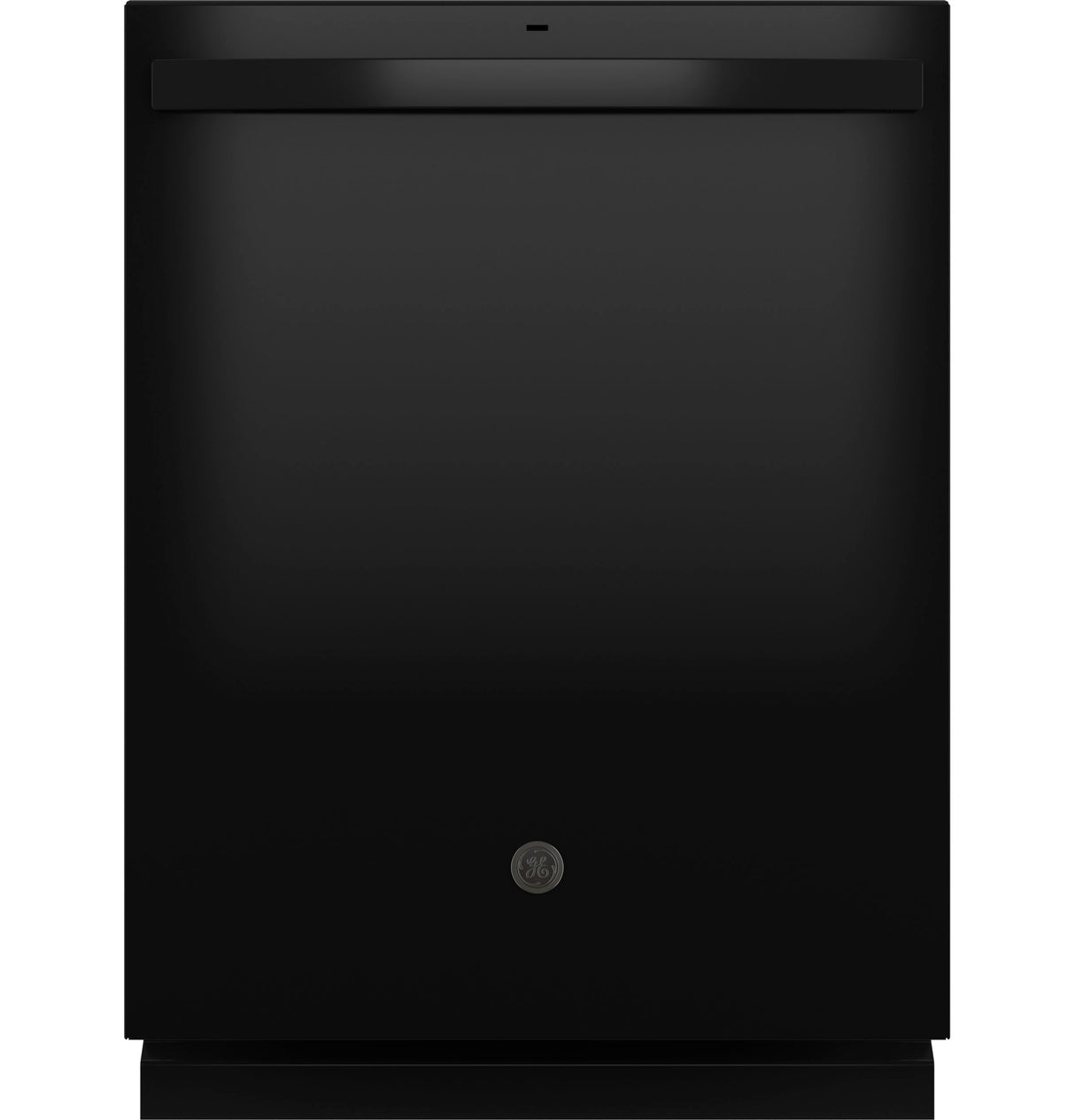 GE Top Control with Plastic Interior Dishwasher with Sanitize Cycle & Dry Boost - Black (GDT550PGRBB)