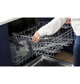 GE Top Control with Plastic Interior Dishwasher with Sanitize Cycle & Dry Boost - Black (GDT550PGRBB)