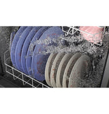 GE Top Control with Plastic Interior Dishwasher with Sanitize Cycle & Dry Boost - Silver (GDT550PYRFS)