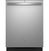 GE  Top Control with Plastic Interior Dishwasher with Sanitize Cycle & Dry Boost - Fingerprint Resistant Stainless (GDT550PYRFS)