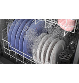 GE Top Control with Plastic Interior Dishwasher with Sanitize Cycle & Dry Boost - Stainless Steel (GDT550PYRFS)