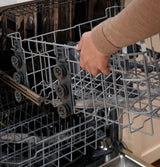 GE Fingerprint Resistant Top Control with Interior Dishwasher with Sanitize Cycle - Silver (GDT650SYVFS)