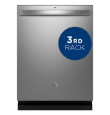 GE  Fingerprint Resistant Top Control with Stainless Steel Interior Dishwasher with Sanitize Cycle - Fingerprint Resistant Stainless (GDT650SYVFS)