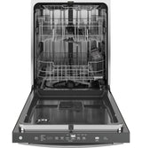 GE  Top Control with Stainless Steel Interior Dishwasher with Sanitize Cycle - Fingerprint Resistant Stainless (GDT670SYVFS)