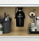 GE DISPOSALL  3/4 HP Continuous Feed Garbage Disposer - Non-Corded - Black (GFC720N)