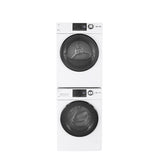 GE  24" 4.3 Cu.Ft. Front Load Vented Electric Dryer with Stainless Steel Basket - White (GFD14ESSNWW)