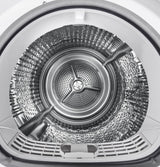 GE  24" 4.3 Cu.Ft. Front Load Vented Electric Dryer with Stainless Steel Basket - White (GFD14ESSNWW)