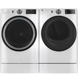 GE  7.8 cu. ft. Capacity Smart Front Load Electric Dryer with Sanitize Cycle - White (GFD55ESSNWW)