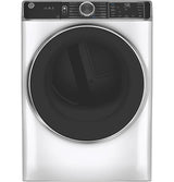 GE 7.8 cu. ft. Capacity Smart Front Load Gas Dryer with Steam and Sanitize Cycle -  (GFD85GSSNWW)