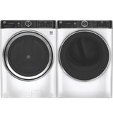GE 7.8 cu. ft. Capacity Smart Front Load Gas Dryer with Steam and Sanitize Cycle -  (GFD85GSSNWW)