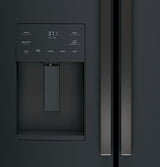 GE  25.7 Cu. Ft. French-Door Refrigerator - Fingerprint Resistant Black Slate (GFE26JEMDS)