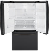 GE 25.7 Cu. Ft. French-Door Refrigerator - Black (GFE26JEMDS)