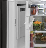 GE 25.7 Cu. Ft. French-Door Refrigerator - Black (GFE26JEMDS)