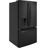 GE 25.7 Cu. Ft. French-Door Refrigerator - Black (GFE26JEMDS)