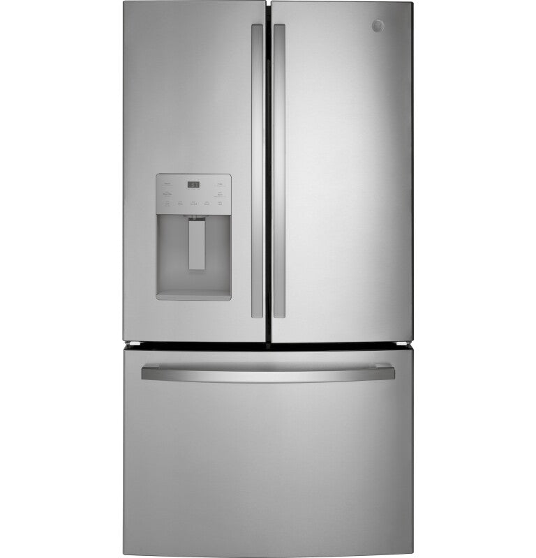 GE 25.7 Cu. Ft. Fingerprint Resistant French-Door Refrigerator - Stainless Steel (GFE26JYMFS)
