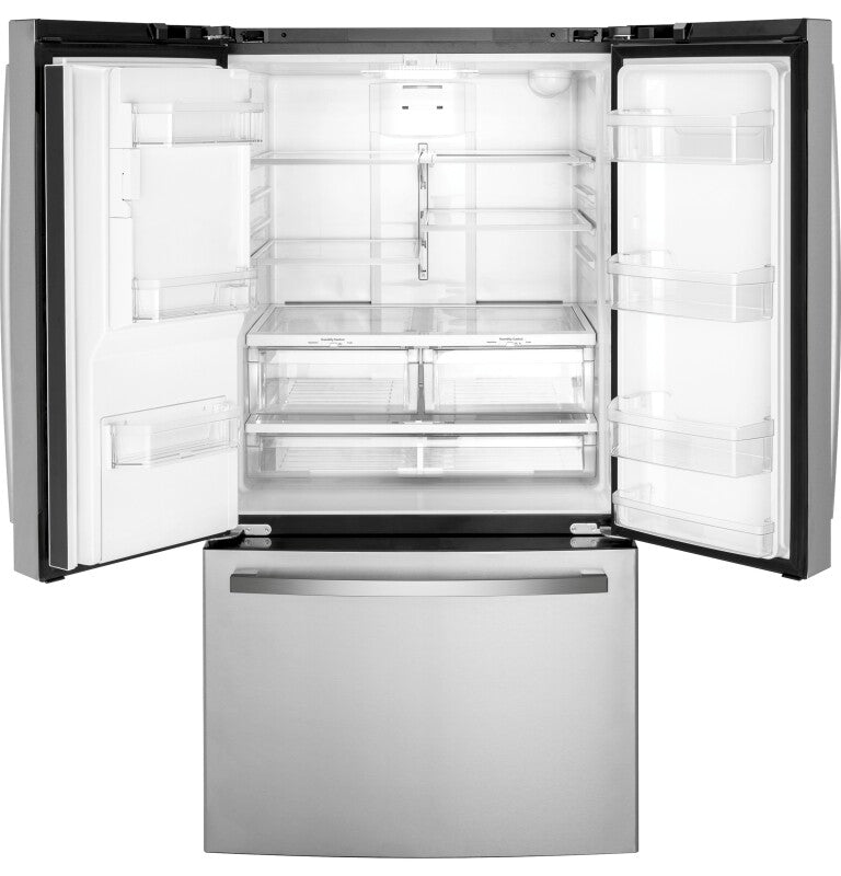 GE  25.7 Cu. Ft. Fingerprint Resistant French-Door Refrigerator - Fingerprint Resistant Stainless Steel (GFE26JYMFS)