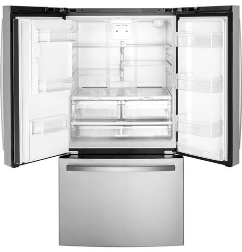 GE 25.7 Cu. Ft. Fingerprint Resistant French-Door Refrigerator - Gray (GFE26JYMFS)