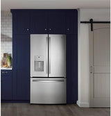 GE 25.7 Cu. Ft. Fingerprint Resistant French-Door Refrigerator - Gray (GFE26JYMFS)
