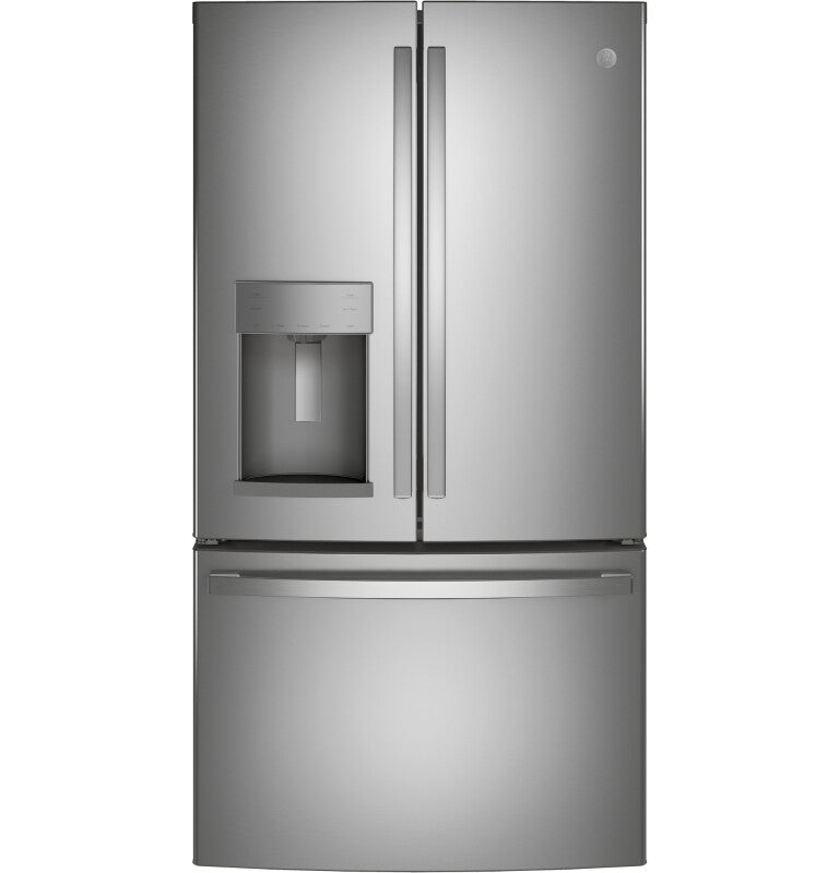 GE ENERGY STAR 27.7 Cu. Ft. Fingerprint Resistant French-Door Refrigerator - Gray (GFE28GYNFS)
