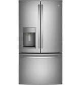 GE ENERGY STAR 27.7 Cu. Ft. Fingerprint Resistant French-Door Refrigerator - Gray (GFE28GYNFS)