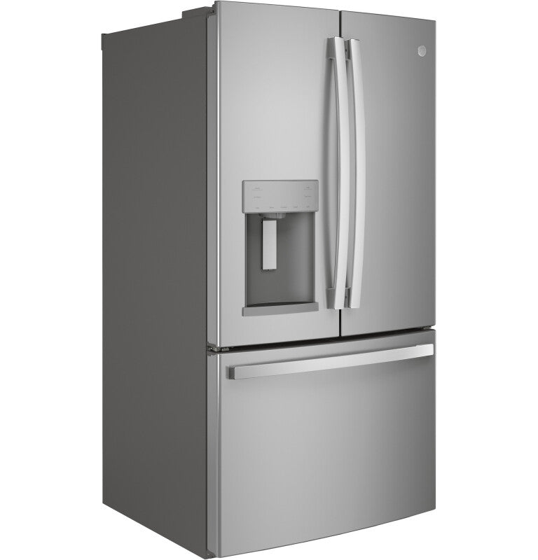 GE ENERGY STAR 27.7 Cu. Ft. Fingerprint Resistant French-Door Refrigerator - Gray (GFE28GYNFS)
