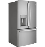 GE ENERGY STAR 27.7 Cu. Ft. Fingerprint Resistant French-Door Refrigerator - Gray (GFE28GYNFS)