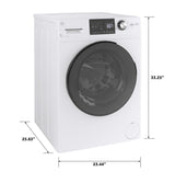 GE 24" 2.4 cu. ft.Capacity Front Load Washer/Condenser Dryer Combo - White (GFQ14ESSNWW)