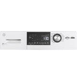 GE  24" 4.1 Cu.Ft. Front Load Ventless Condenser Electric Dryer with Stainless Steel Basket - White (GFT14ESSMWW)