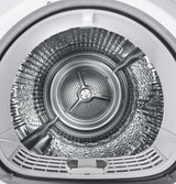 GE  24" 4.1 Cu.Ft. Front Load Ventless Condenser Electric Dryer with Stainless Steel Basket - White (GFT14ESSMWW)