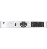 GE Long Vent 7.8 cu. ft. Capacity Smart Electric Dryer with Sanitize Cycle -  (GFV55ESSNWW)