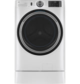 GE 4.8 cu. ft. Capacity Front Load Washer with OdorBlock™ - White (GFW550SSNWW)