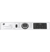 GE  4.8 cu. ft. Capacity Smart Front Load Washer with UltraFresh Vent System with OdorBlock and Sanitize w/Oxi - White (GFW550SSNWW)