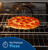 GE 30" Free-Standing Gas Convection Range with No Preheat Air Fry and EasyWash Oven Tray - Stainless Steel (GGF600AVSS)