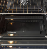 GE  30" Free-Standing Gas Convection Range with No Preheat Air Fry and EasyWash Oven Tray - Stainless Steel (GGF600AVSS)