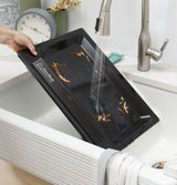 GE  30" Free-Standing Gas Convection Range with No Preheat Air Fry and EasyWash Oven Tray - Stainless Steel (GGF600AVSS)