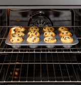 GE  30" Free-Standing Gas Convection Range with No Preheat Air Fry and EasyWash Oven Tray - Stainless Steel (GGF600AVSS)