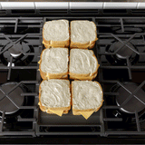 GE  30" Free-Standing Gas Convection Range with No Preheat Air Fry and EasyWash Oven Tray - Stainless Steel (GGF600AVSS)