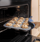 GE  30" Free-Standing Gas Convection Range with No Preheat Air Fry and EasyWash Oven Tray - Stainless Steel (GGF600AVSS)