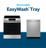 GE  30" Free-Standing Gas Convection Range with No Preheat Air Fry and EasyWash Oven Tray - Stainless Steel (GGF600AVSS)